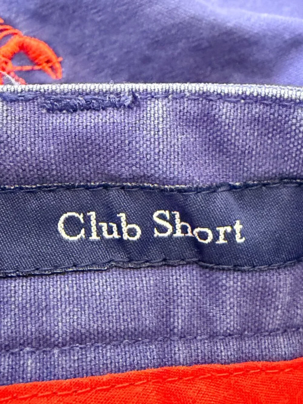 Vineyard Vines Lobster Embroidered Club Shorts 33 - Picture 10 of 11